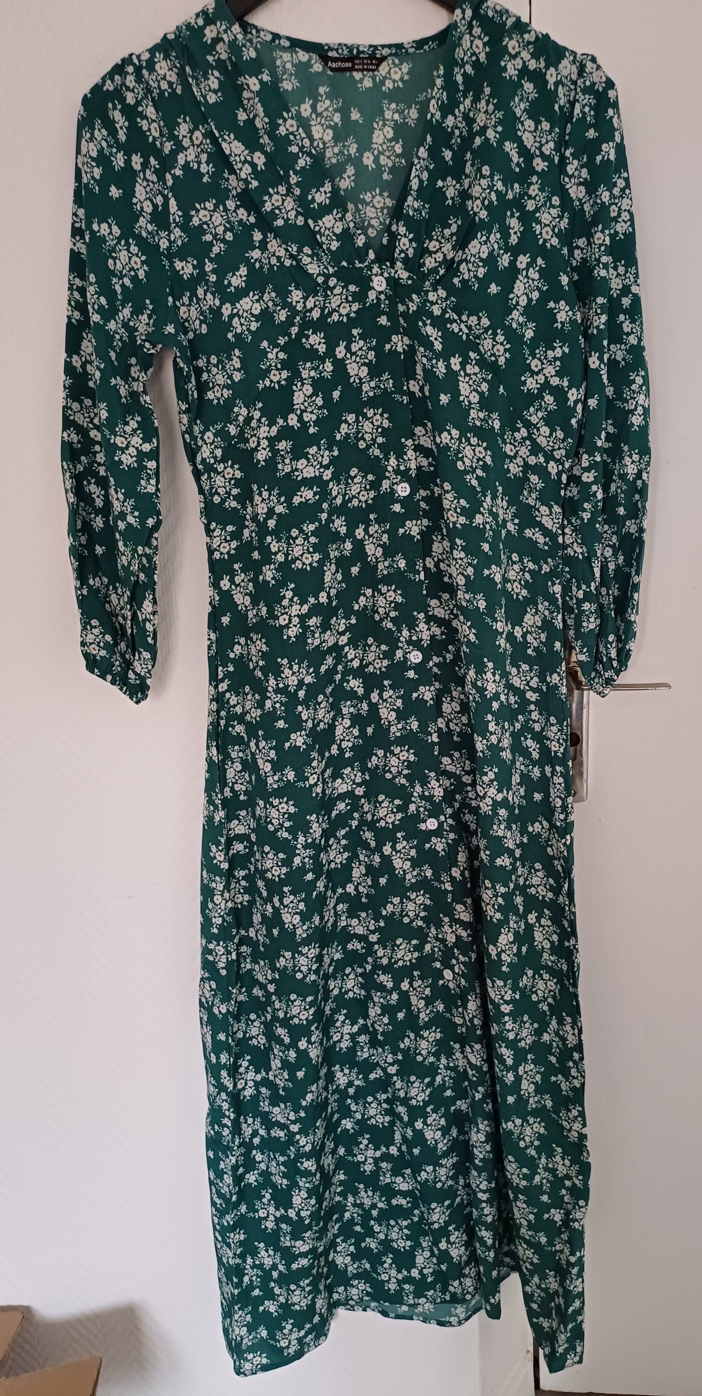 Robe longue à fleur