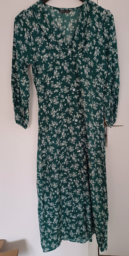 Robe longue à fleur