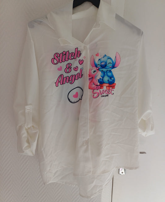 Chemise Angel et Stitch