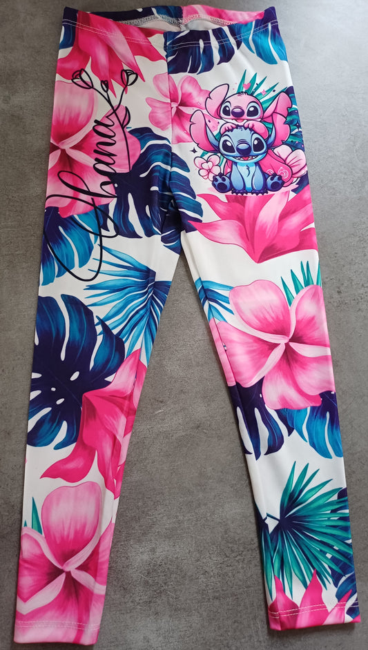 Leggings fin Angel et Stitch