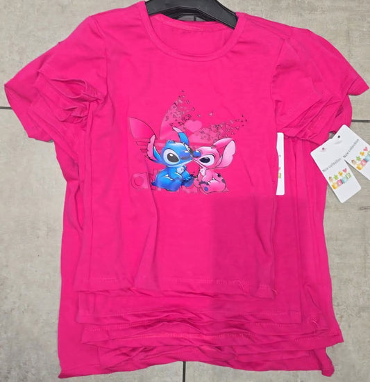 T-shirt Stitch et Angel